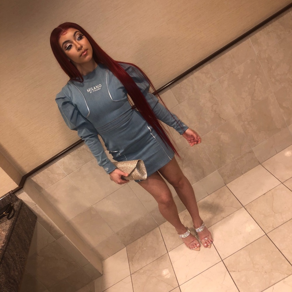 xs Milano Di Rouge birthday dress.